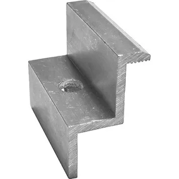 držák na solární panel 4126989528383, Hliníková boční svorka 30 mm pro upevnění solárních panelů