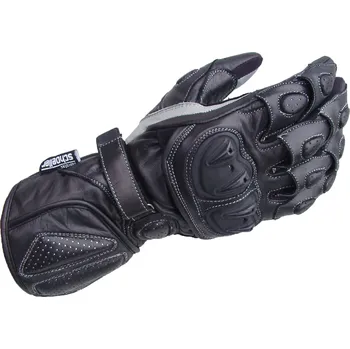 Moto rukavice Pánské textilní motocyklové rukavice Lookwell SNIPER SPS černé Velikost: S