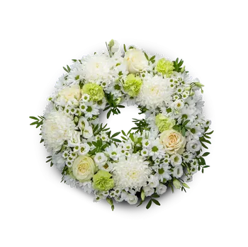 Smuteční dekorace Smuteční věnec Aglaé Malý - Belles Fleurs