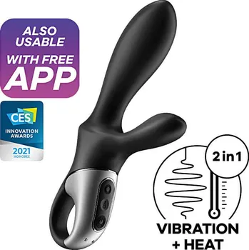 Vibrátor Satisfyer Heat Climax+ (Black)