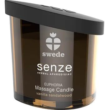 Erotický masážní přípravek Swede Senze Euphoria Massage Candle (50 ml), aromatická masážní svíčka
