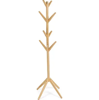 Věšák Noela Stojací dřevěný věšák PORTU přírodní
