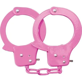 Sex Extra kovová pouta růžová