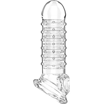 Návlek na penis VirilXL Penis Extender V15 (Transparent), návlek na penis a varlata