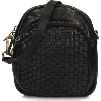 Kabelka Toscanio kožená kabelka 030 černá