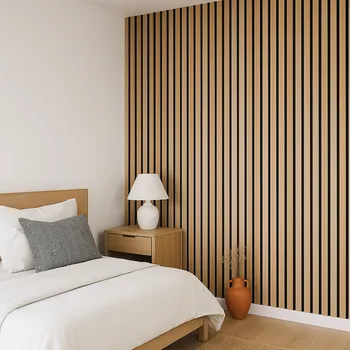 akustický panel akustický panel 3D, 60 x 260 cm T vzor dub dřevěná dýha