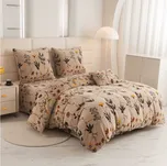 Mikroplyšové povlečení HERBÁŘ béžové Rozměr povlečení: 2 ks 70 x 90 cm | 200 x 220 cm