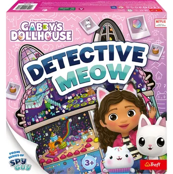 Desková hra Trefl Detektivní hra Spy Guy (Domeček pro panenky Mňau Gabby)