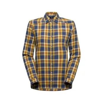 Dámská košile La Sportiva RAMBLER LINED FLANNEL SHIRT WOMEN Night Sky/Chalk modrá L