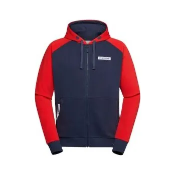 Pánská mikina La Sportiva KAOS HOODY Men Night Sky/Mountain Red modrá XL
