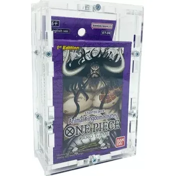 Sběratelská karetní hra Akrylový box One Piece super Pre-release starter deck (One Piece Super Pre Release Starter Theme Deck English)