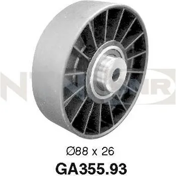 Vratná/vodicí kladka, klínový žebrový řemen SNR GA355.93