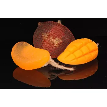 Mýdlo Přírodní aromatické mýdlo s lufou 3 x 120 g med + mango + pomelo