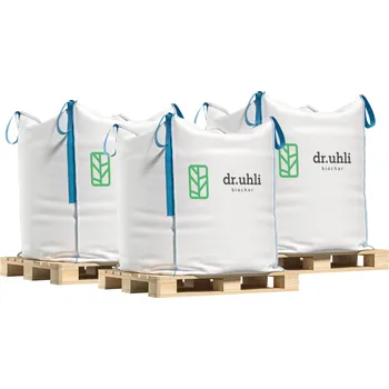 Hnojivo Dr. Uhli AKCE 2+1 ZDARMA Biochar 1000 l, Big Bag, aktivní uhlí do půdy