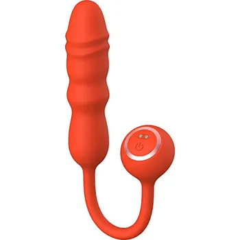 Vibrátor Kissen Glitz (Orange), přirážecí vibrátor