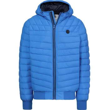 PitBull West Coast - pánská zimní bunda NAYLOR S KAPUCÍ královsky modrá XL