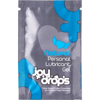 Lubrikační gel JoyDrops Natural (5 ml), lubrikační gel sáček