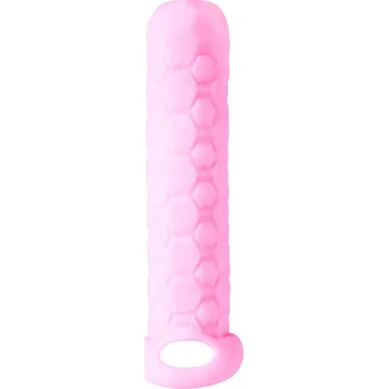 Návlek na penis Lola Games Homme Long 9-12 cm (Pink), návlek pro penis
