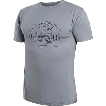 Pánské tričko Sensor Merino Active Van Life - Pánské triko s krátkým rukávem Grey S