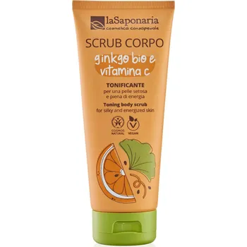 Tělový peeling Tělový peeling s BIO ginkgo bilobou a vit. C, 200 ml