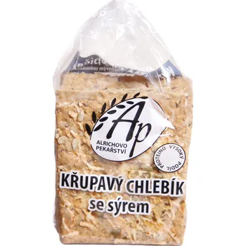 Trvanlivě pečivo Křupavý semínkový chléb se sýrem, 200 g