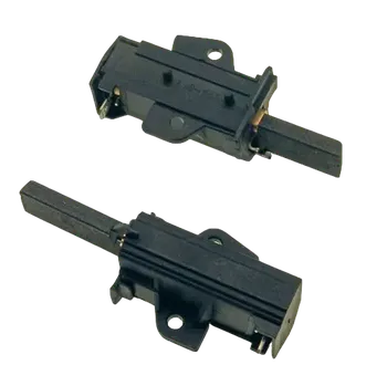 Univerzální uhlíky do praček AEG Electrolux Zanussi Bosch Siemens Whirlpool Indesit Candy Hoover – sada 2 ks karbonových kartáčů pro FHP motory, kompatibilní s kódem 50265480009