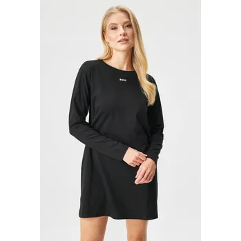 Dámská noční košile Bavlněná noční košile BOSS Sleepshirt krátká