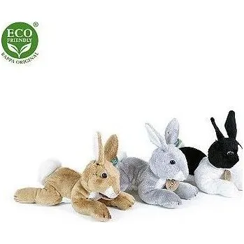 plyšák plyšový králík ležící 3 druhy, 18 cm *****