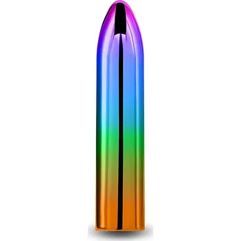 Vibrátor CHROMA Rainbow (Medium), klasický vibrátor duhový