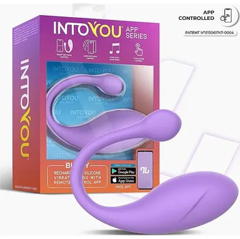 IntoYou App Series Bulby Egg Vibrator (Lavender), vibrátor ve tvaru vajíčka