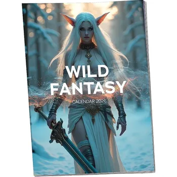 Erotický kalendář Wild Fantasy Creatures (2026), fantasy erotický kalendář