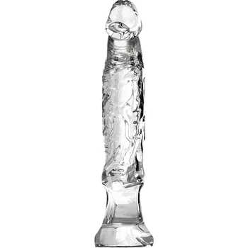 Dildo ToyJoy Anal Starter 6″ (Clear), střední realistické dildo