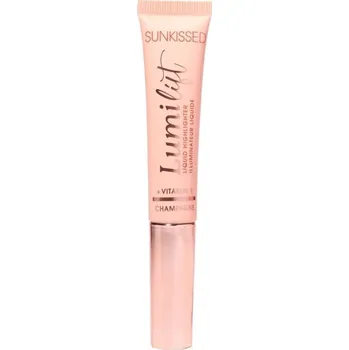 Rozjasňovač Sunkissed tekutý rozjasňovač s vitamínem E LumiLift, Champagne, 15ml