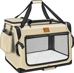 Tresko Přepravka pro psy a kočky 83x58x58 cm Běžová