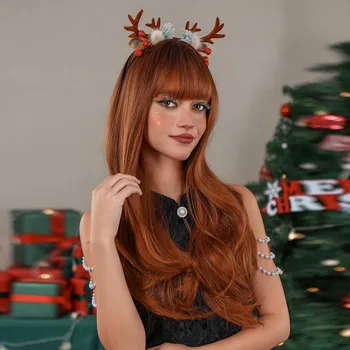 Paruka Medová paruka Naomi s ofinou