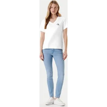 Pánské tričko Calvin Klein Jeans Souprava triček LV047C906G Růžová Regular Fit M