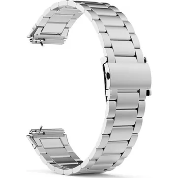 Ostatní příslušenství k chytrým hodinkám eses Kovový řemínek pro Huawei Band 7 - Stříbrný