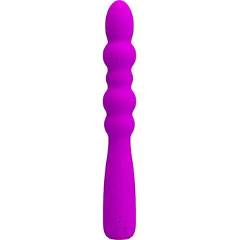 Vibrátor Pretty Love Monroe (Purple), ohebný vibrátor silikonový