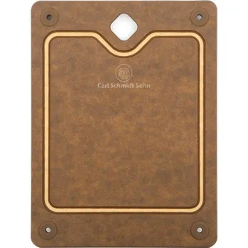 Kuchyňské prkénko Cs Solingen Kuchyňské prkénko s drážkou 30 x 24 cm CELLE