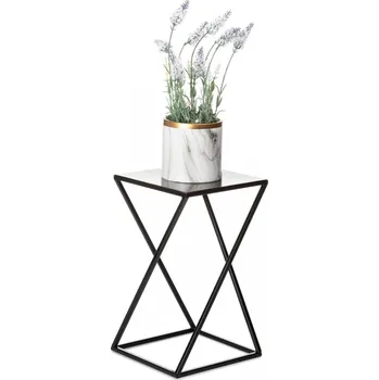 Stojan na květiny Stojan na květiny LOFT I černý 40 cm