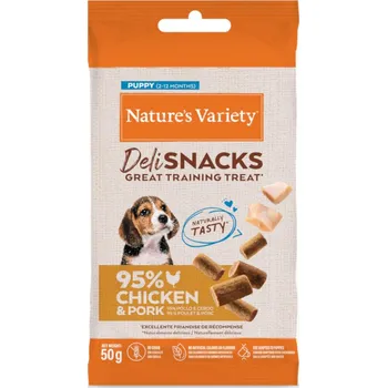 Krmivo pro psa 36x50g Nature's Variety Deli Snacks Junior - kuřecí - výhodné balení