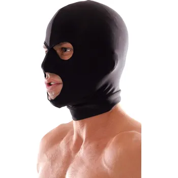 Erotická maska Spandex 3-Hole Hood