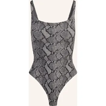 Dámské tričko Skims Dámské String Body Fits Everybody, shadow snake print, 36