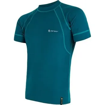 Oblečení a móda Sensor Double Face - Pánské triko s krátkým rukávem Saphire XXL