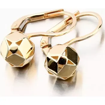 Náušnice Dámské náušnice žluté zlato 585 143P-122100