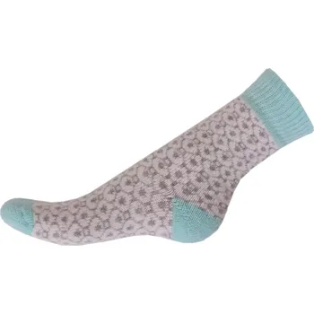 Dámské ponožky Ponožky s ovčí vlnou Matex Tibor 826 tyrkys velikost 25-26