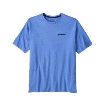 Pánské tričko Patagonia P-6 Logo Responsibili Tee Men Abundant Blue modrá XL
