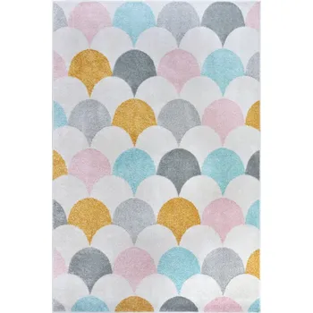 Dětský koberec Adventures 105950 Cream Multicolor - doprava zdarma