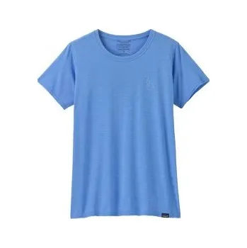 Dámské tričko Patagonia Cap Cool Daily Graphic Shirt Waters Women Swelldrifter: Abundant Blue X-Dye modrá L