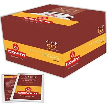Čokoláda Covim jednoporcová houstnoucí čokoláda 50 ks